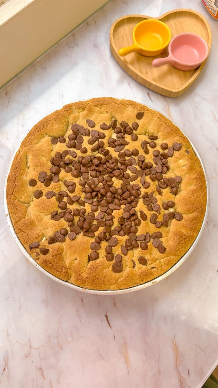 Torta Cookie com Nutella®